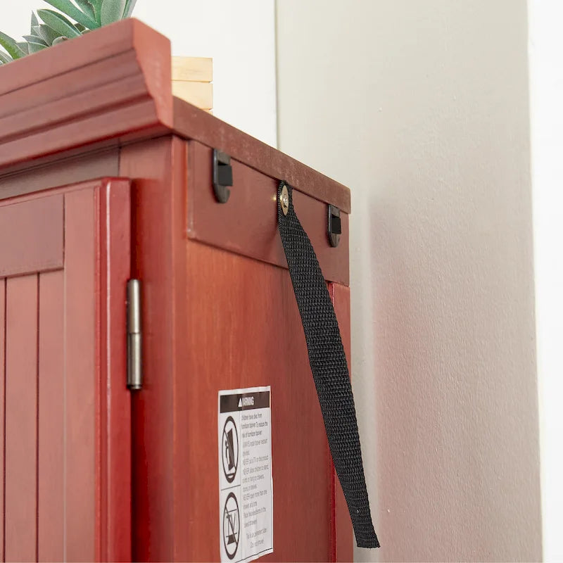 Armoire de cuisine d'angle à 4 niveaux de 183 cm avec 8 portes et étagères réglables