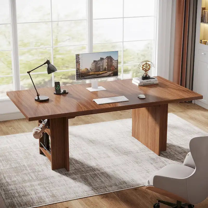 Bureau de direction de 160 cm avec rangement