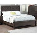Lit Queen Size avec tête de lit en bois