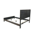 Lit Queen Size avec tête de lit en bois