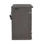 Armoire de lit escamotable avec station de charge et grand tiroir de rangement