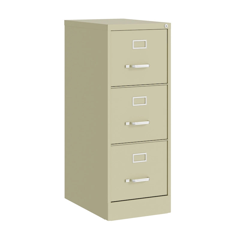 Classeur vertical de 3 tiroirs, largeur lettre, profondeur 56 cm