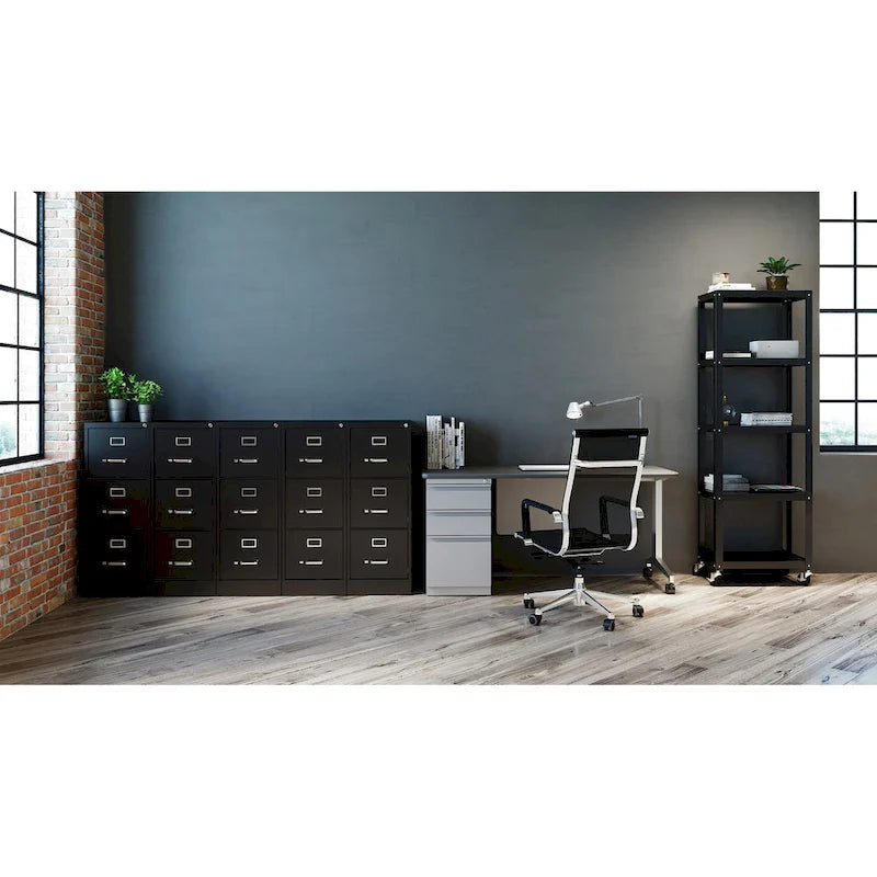Classeur vertical de 3 tiroirs, largeur lettre, profondeur 56 cm