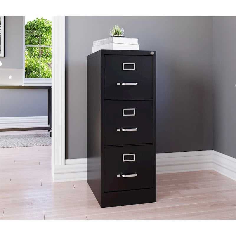 Classeur vertical de 3 tiroirs, largeur lettre, profondeur 56 cm