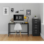 Classeur vertical de 3 tiroirs, largeur lettre, profondeur 56 cm