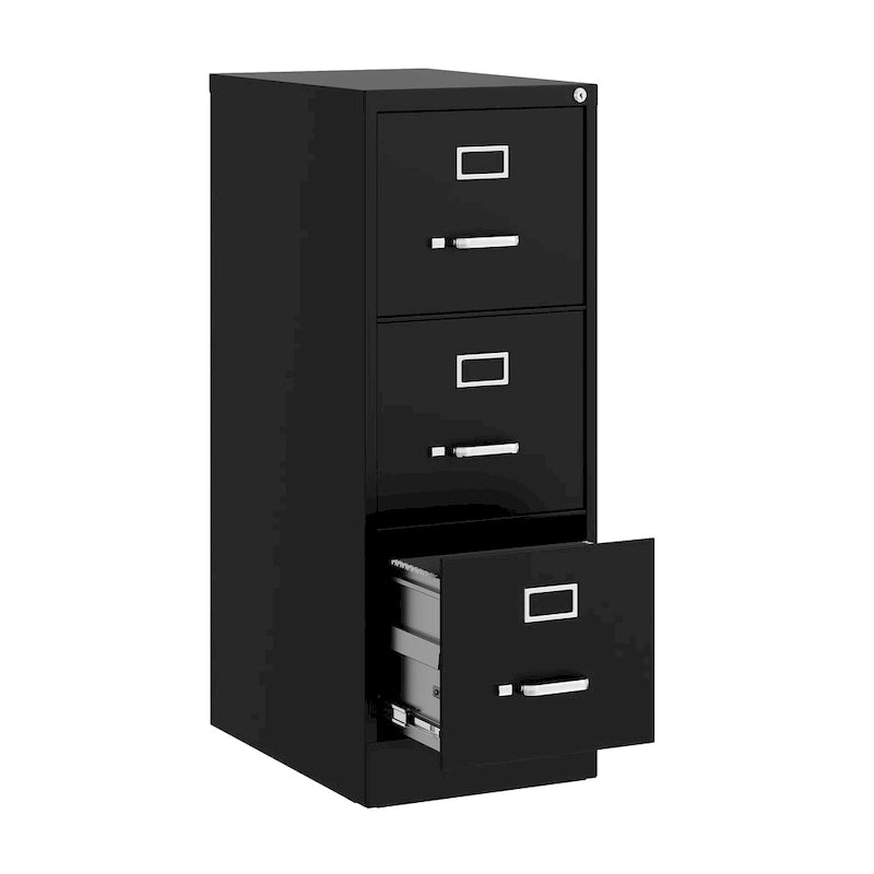 Classeur vertical de 3 tiroirs, largeur lettre, profondeur 56 cm