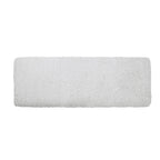 Banquette double en bouclette rembourrée ivoire
