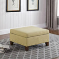 Pouffe de rangement carré de luxe de 71 cm