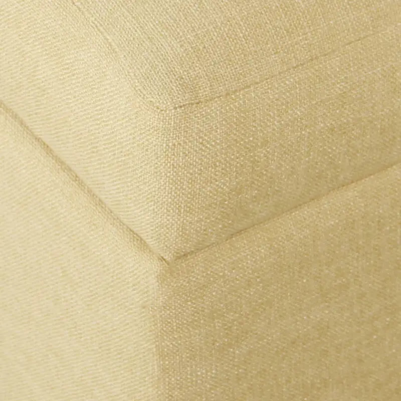 Pouffe de rangement carré de luxe de 71 cm