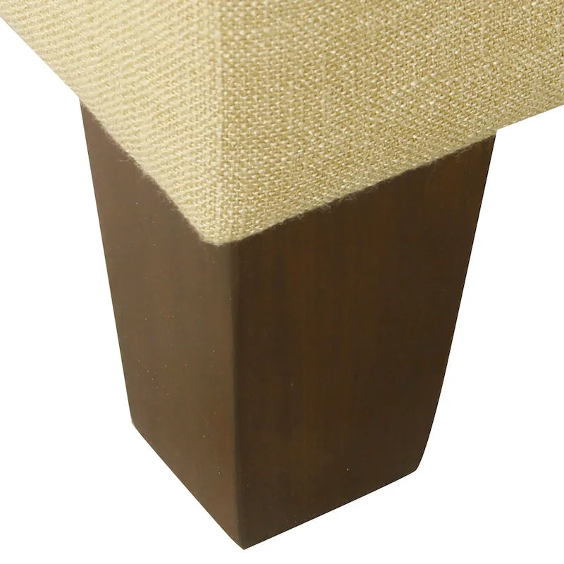 Pouffe de rangement carré de luxe de 71 cm