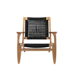 Fauteuil d'appoint en corde tressée