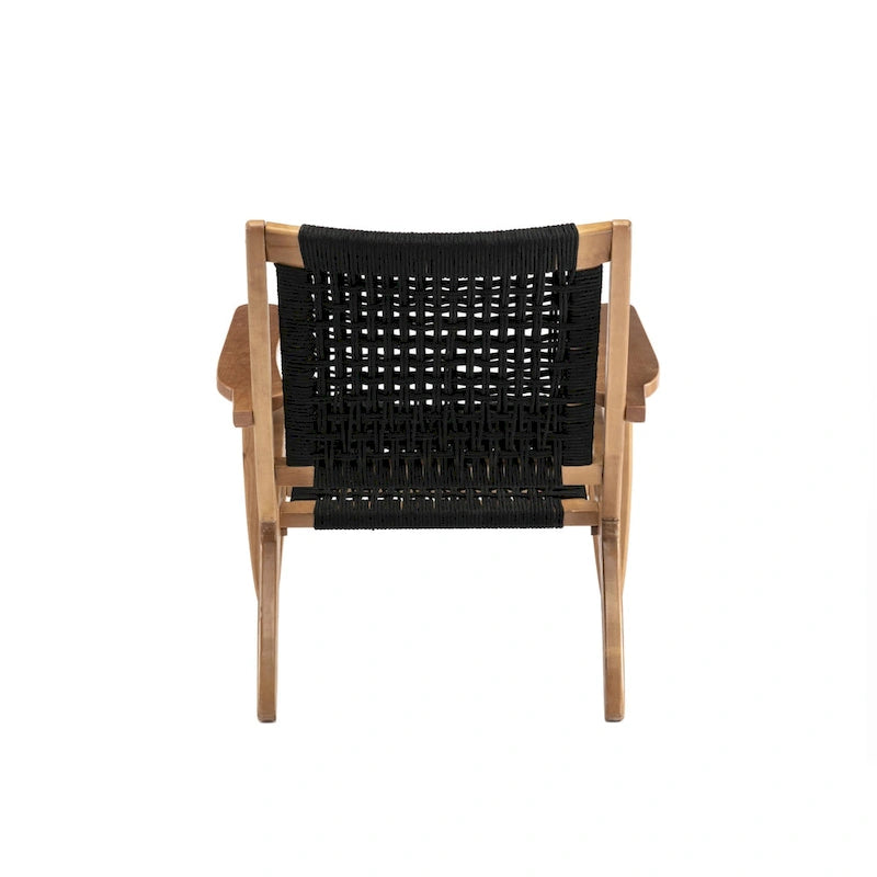 Fauteuil d'appoint en corde tressée