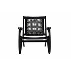 Fauteuil d'appoint en corde tressée
