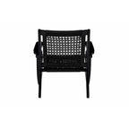 Fauteuil d'appoint en corde tressée