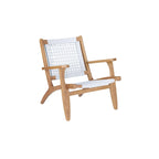 Fauteuil d'appoint en corde tressée