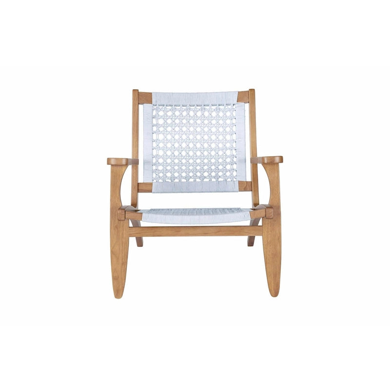 Fauteuil d'appoint en corde tressée