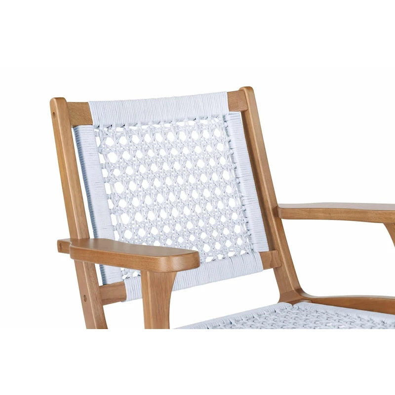 Fauteuil d'appoint en corde tressée
