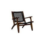 Fauteuil d'appoint en corde tressée