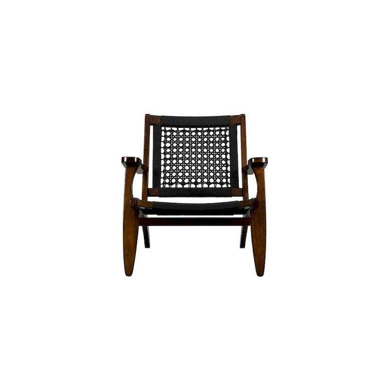 Fauteuil d'appoint en corde tressée