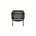 Fauteuil d'appoint en corde tressée