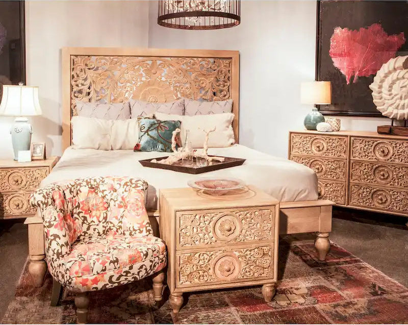Haveli Mango Wood Night Chest