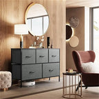 Commode de chambre à 5 tiroirs