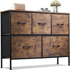 Commode de chambre à 5 tiroirs