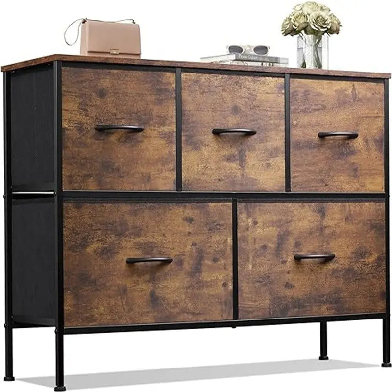 Commode de chambre à 5 tiroirs