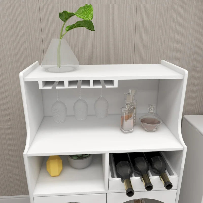 Meuble à vin avec range-bouteilles amovible