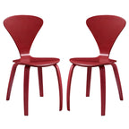 Chaises de salle à manger empilables (lot de 2)