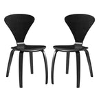 Chaises de salle à manger empilables (lot de 2)
