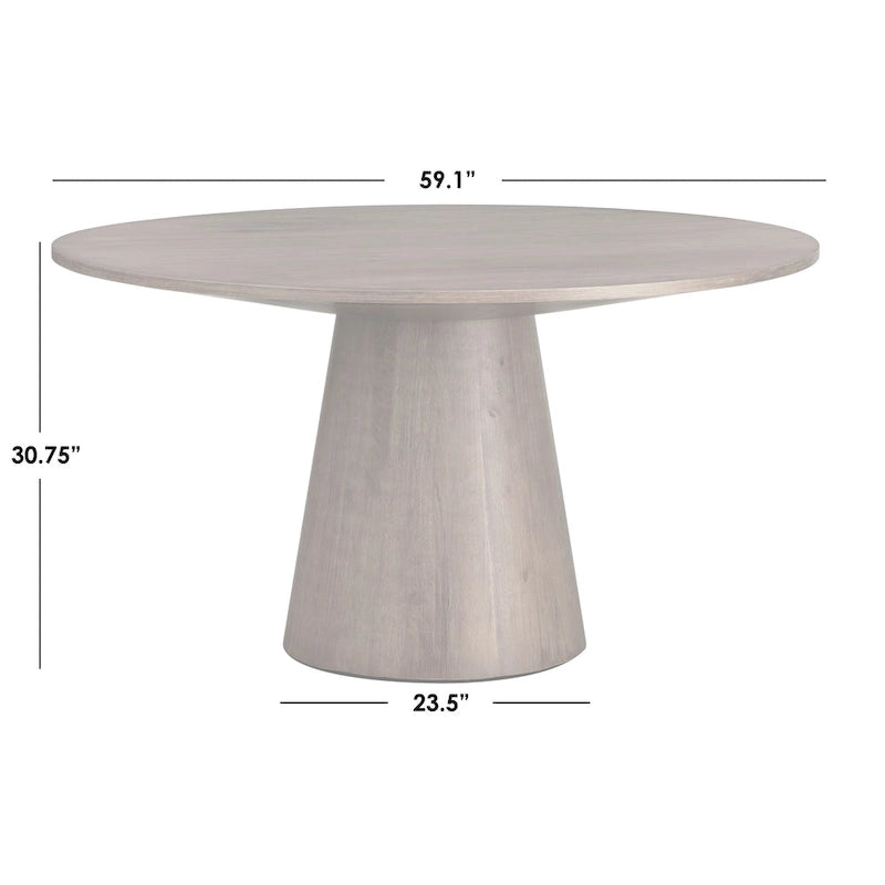 Table à manger ronde de 150 cm
