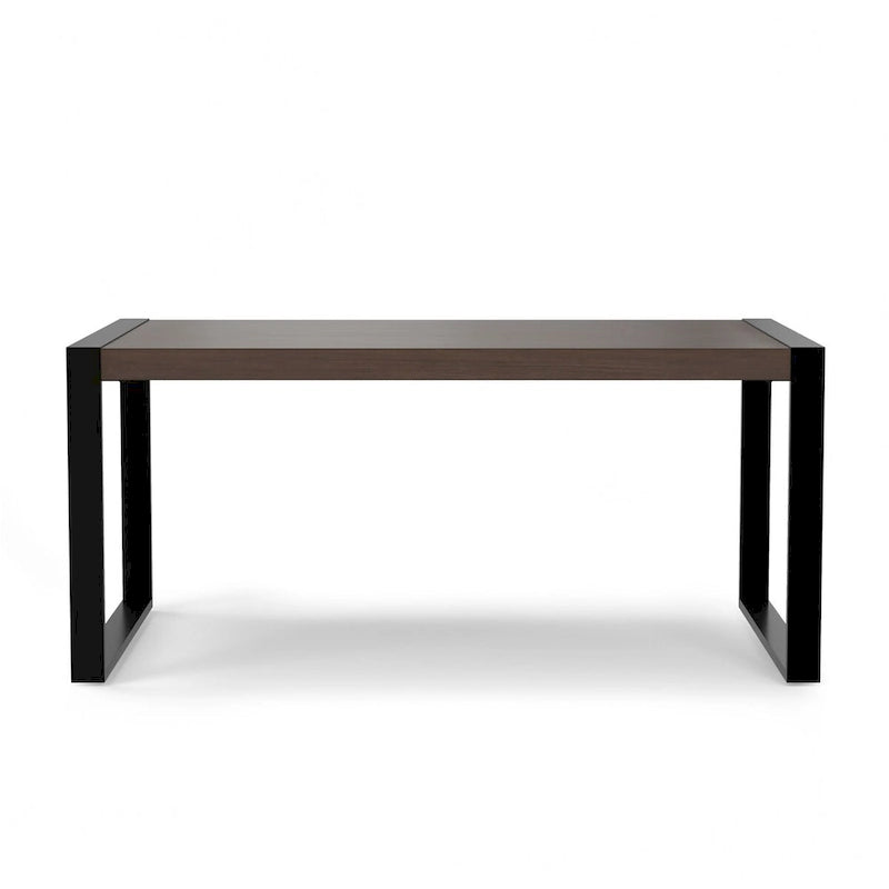 Table à manger rectangulaire moderne industrielle de 168 cm x 102 cm