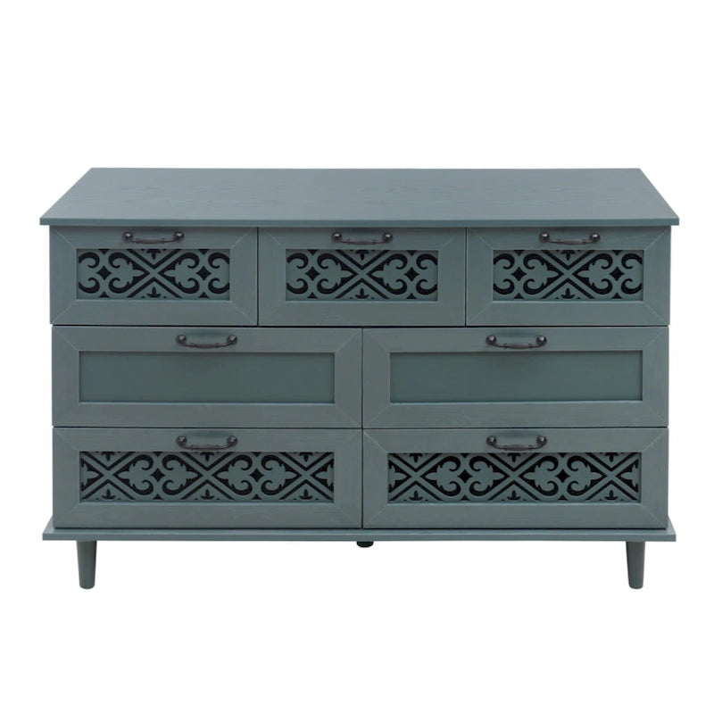 Commode à 7 tiroirs pour Chambre, Salon et Bureau