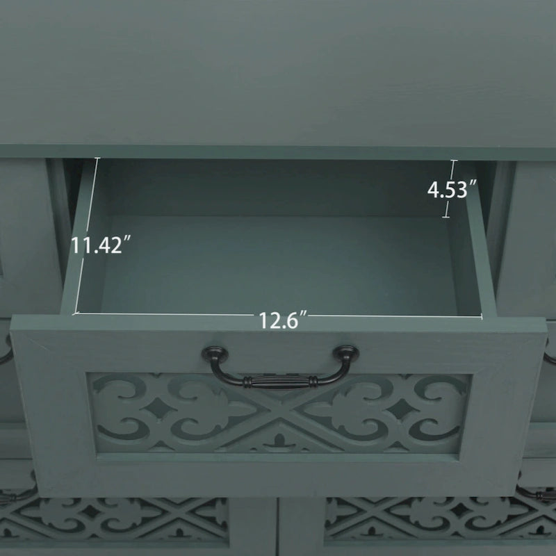 Commode à 7 tiroirs pour Chambre, Salon et Bureau