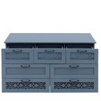 Commode à 7 tiroirs pour Chambre, Salon et Bureau