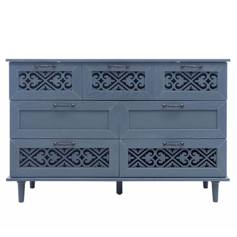 Commode à 7 tiroirs pour Chambre, Salon et Bureau