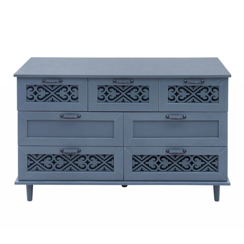 Commode à 7 tiroirs pour Chambre, Salon et Bureau