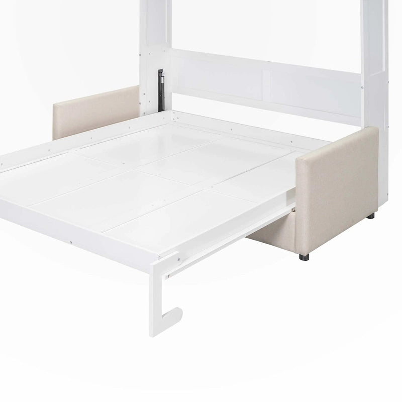 Lit escamotable queen size avec canapé